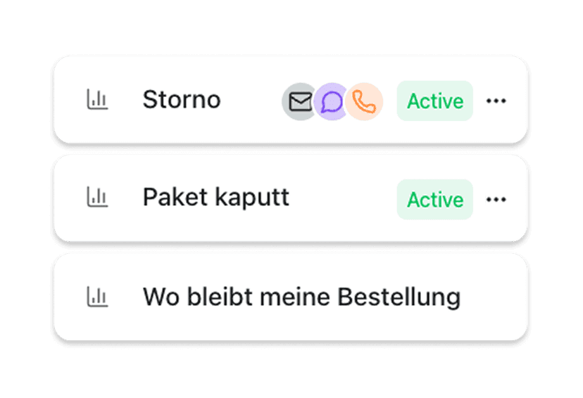 Use-Case auswählen & starten