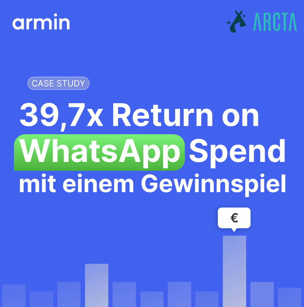Wie ARCTA mit einem WhatsApp Gewinnspiel 39,7x ROI erzielte