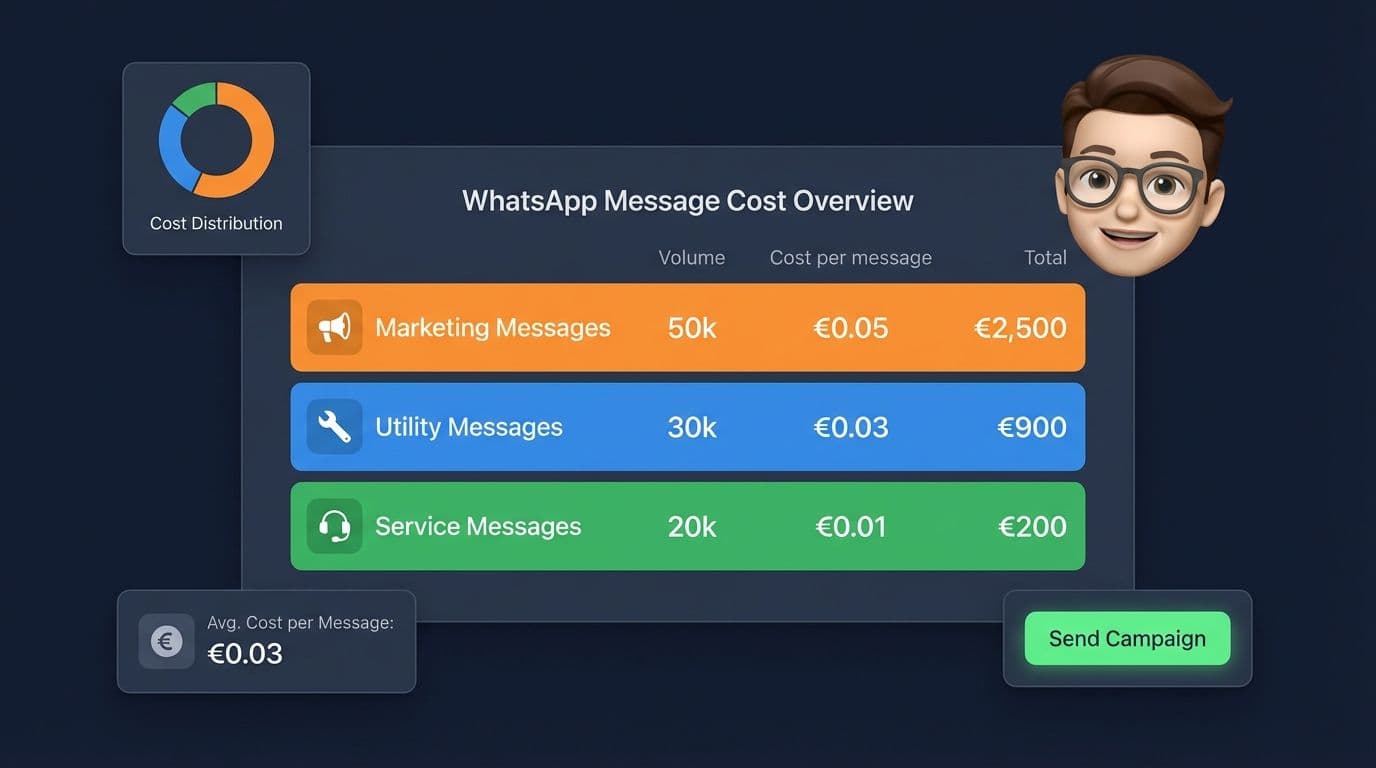 WhatsApp Business API Kosten 2026: Meta-Gebühren & individuelle Preismodelle für E-Commerce & Marken